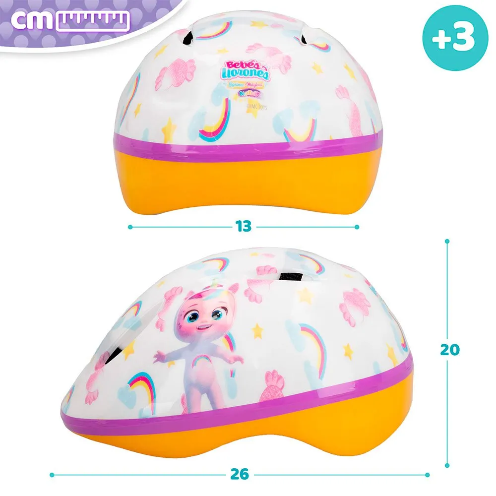Color Baby 3d Drömsk Juniorhjälm, Multicolor