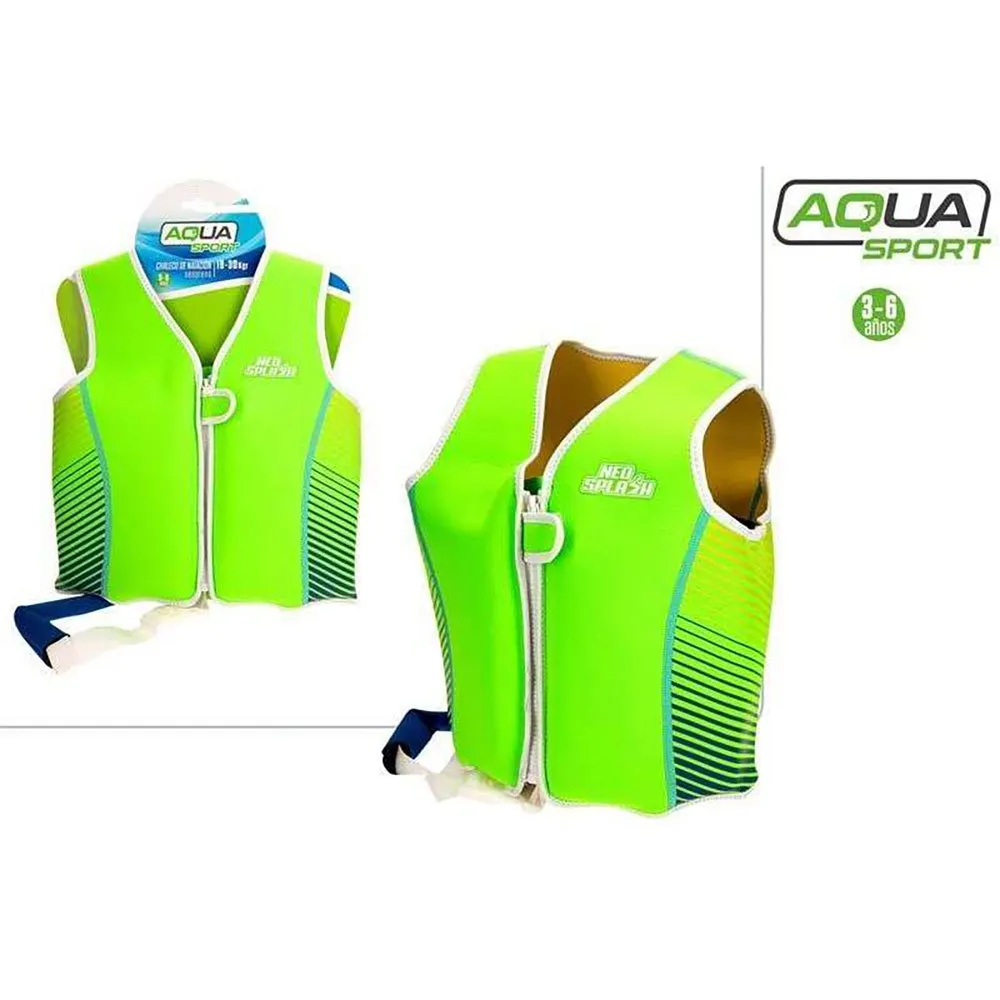 Color Baby Aqua Sport Neoprene Flytväst, Multicolor, 3-6Y