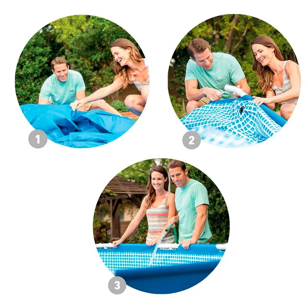 Color Baby Kapacitet För Rund Pool Med Metallram 4485l 305x76 Cm, Multicolor, One Size