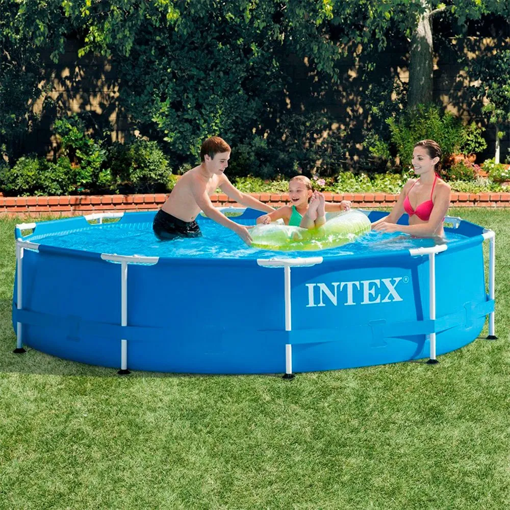 Color Baby Kapacitet För Rund Pool Med Metallram 4485l 305x76 Cm, Multicolor, One Size
