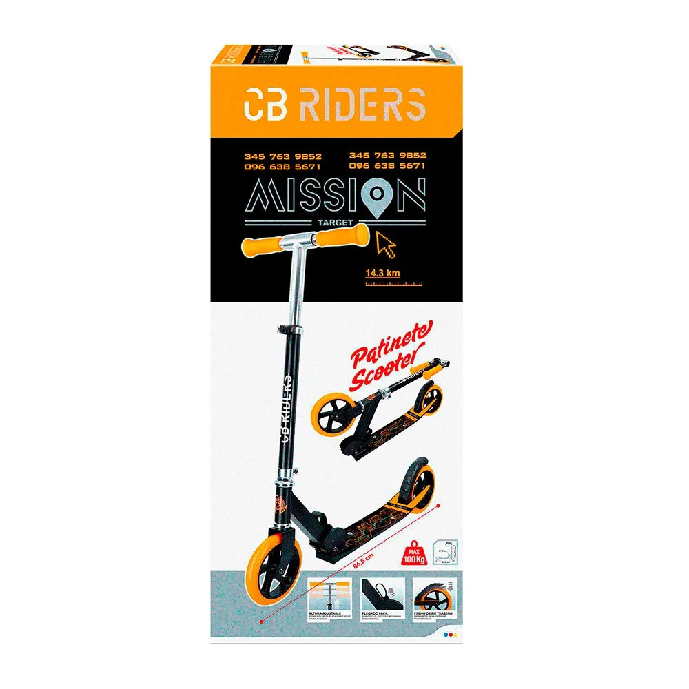 Color Baby Pro-serie Sparkcykel, Black, One Size Color Baby Pro-serie Sparkcykel, Black, One Size