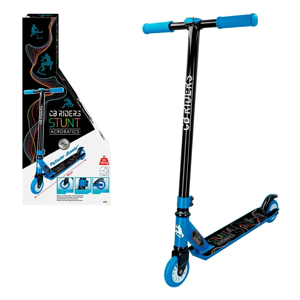 Color Baby Stunt Acrobatics Sparkcykel, Black / blue, 5Y Color Baby Stunt Acrobatics Sparkcykel, Black / blue, 5Y