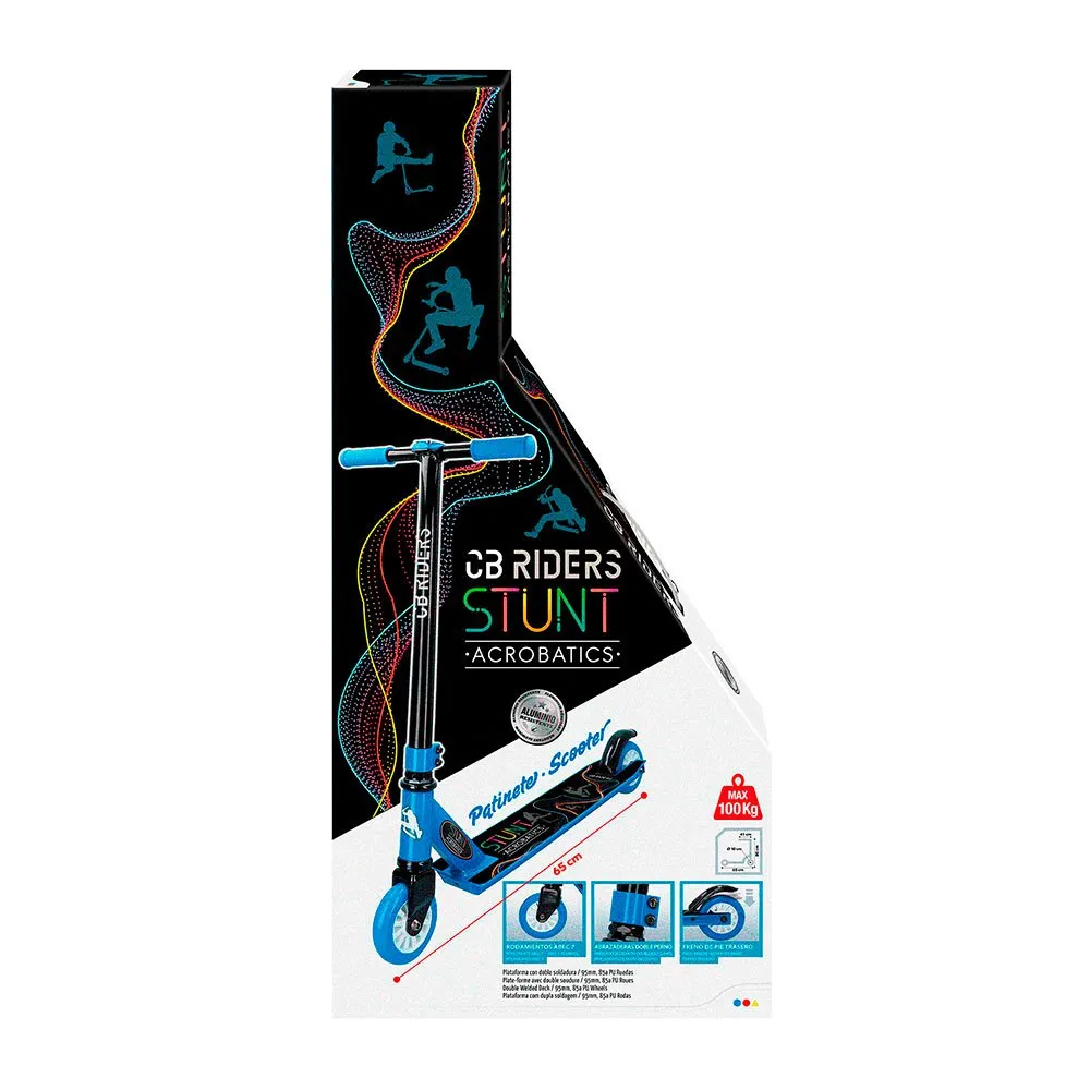 Color Baby Stunt Acrobatics Sparkcykel, Black / blue, 5Y Color Baby Stunt Acrobatics Sparkcykel, Black / blue, 5Y