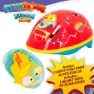 Color Baby Superthings 3d Neon Blast Junior Hjälm, Red / green