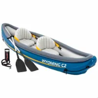 Color Baby Uppblåsbar Kanot För 2 Personer Wyoming C2 Med Paddlar 307x89x53 Cm unisex Color Baby Uppblåsbar Kanot För 2 Personer Wyoming C2 Med Paddlar 307x89x53 Cm unisex