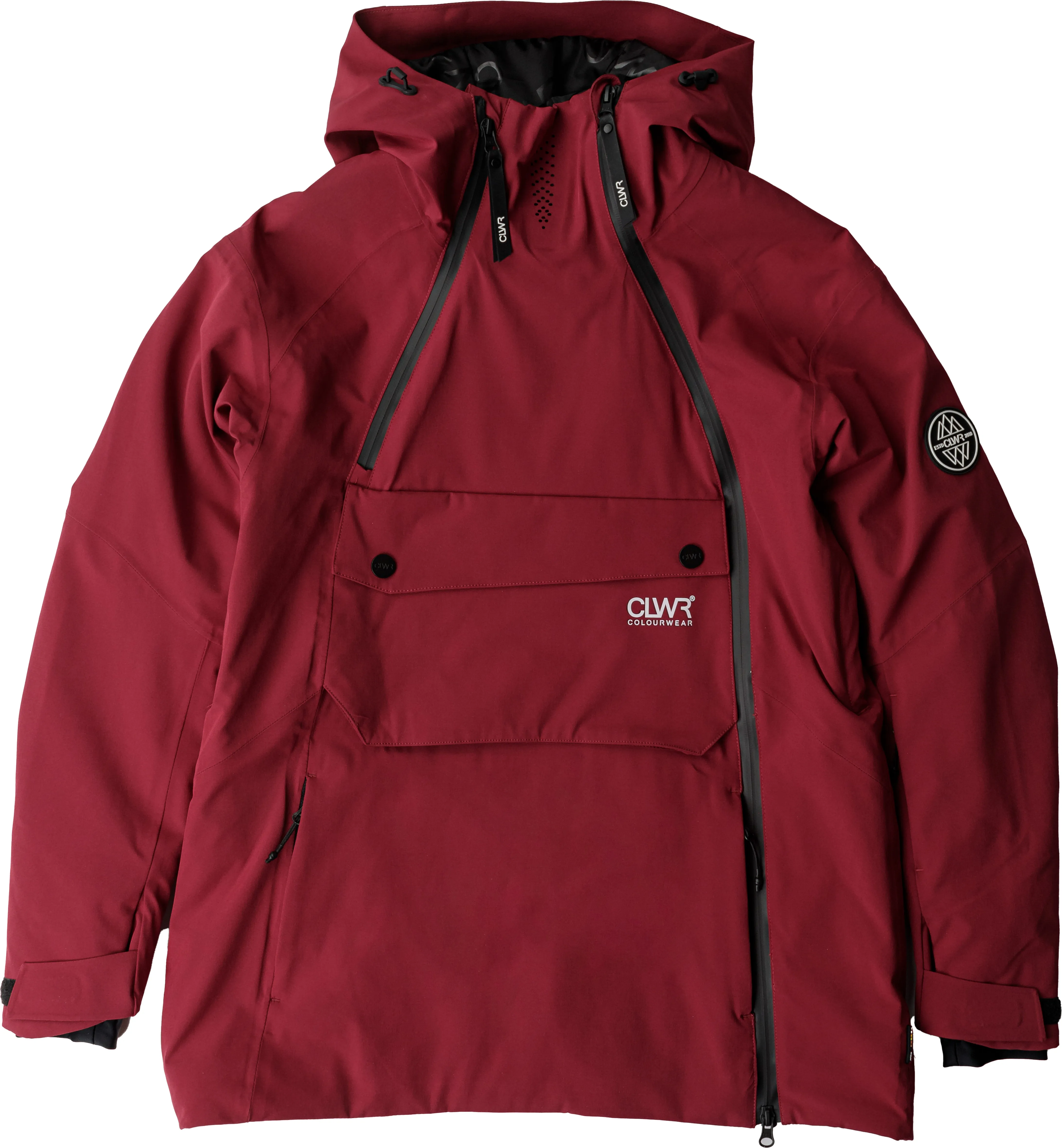 ColourWear Women Cake Anorak 2.0, Raspberry red ColourWear Women Cake Anorak 2.0, Raspberry red