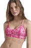 ColourWear Women's Bikini Top, Nebulosa cerise, S