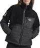 ColourWear Women's Morph Teddy Zip, Black