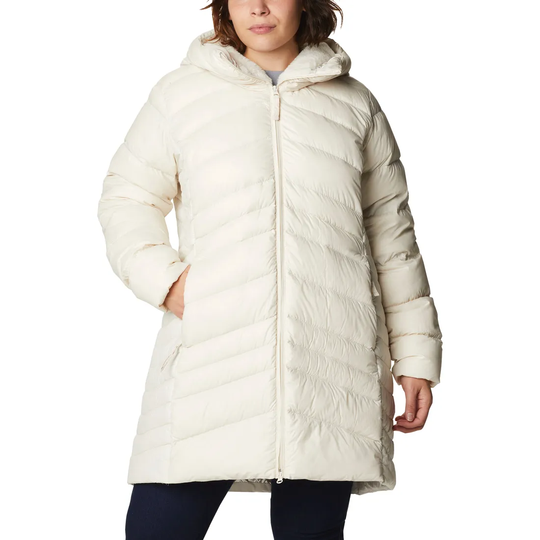 Columbia Autumn Park™ Down Mid Jacka, White