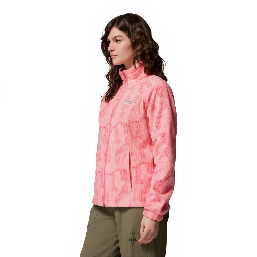 Columbia Benton Springs™ Printed Fleecejacka Med Dragkedja Columbia Benton Springs™ Printed Fleecejacka Med Dragkedja