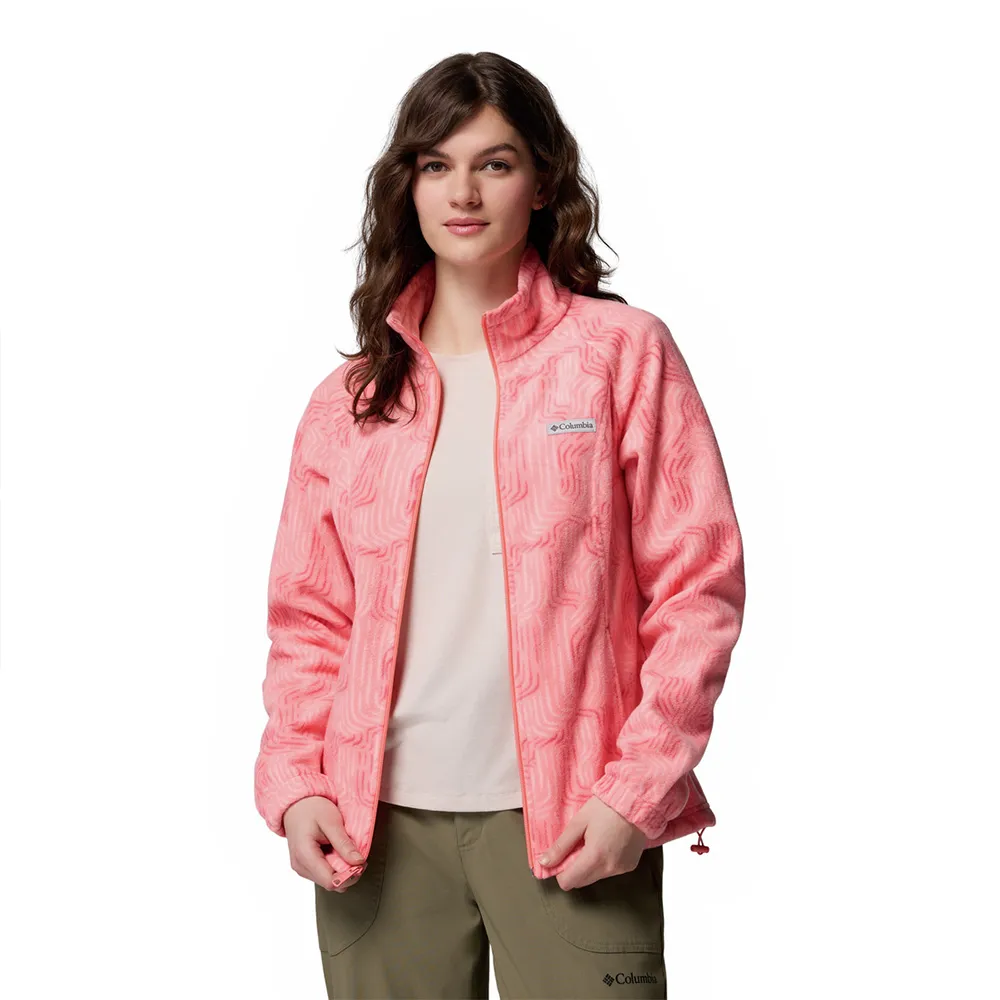Columbia Benton Springs™ Printed Fleecejacka Med Dragkedja Columbia Benton Springs™ Printed Fleecejacka Med Dragkedja