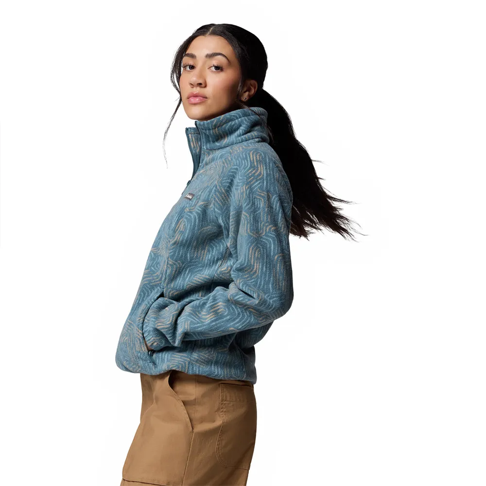Columbia Benton Springs™ Printed Fleecejacka Med Dragkedja