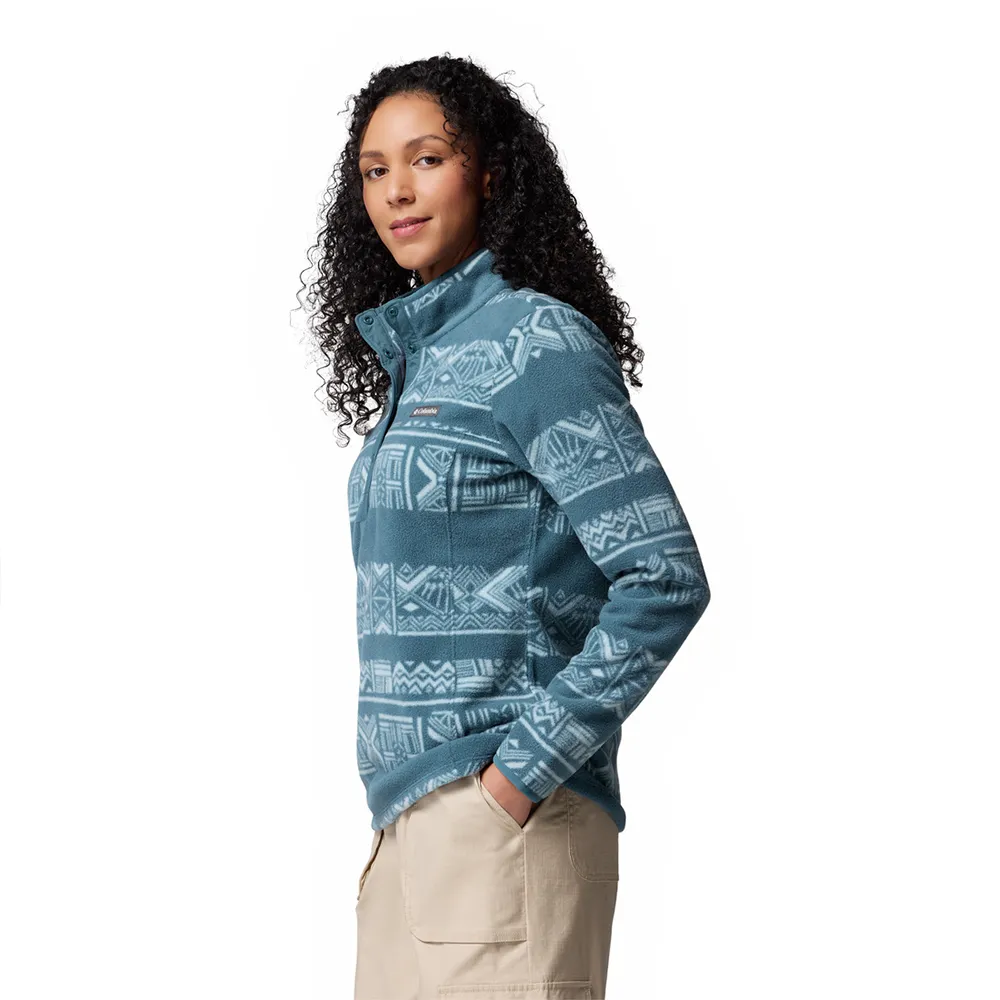 Columbia Benton Springs™ Printed Snap Fleece Med Halv Dragkedja Columbia Benton Springs™ Printed Snap Fleece Med Halv Dragkedja