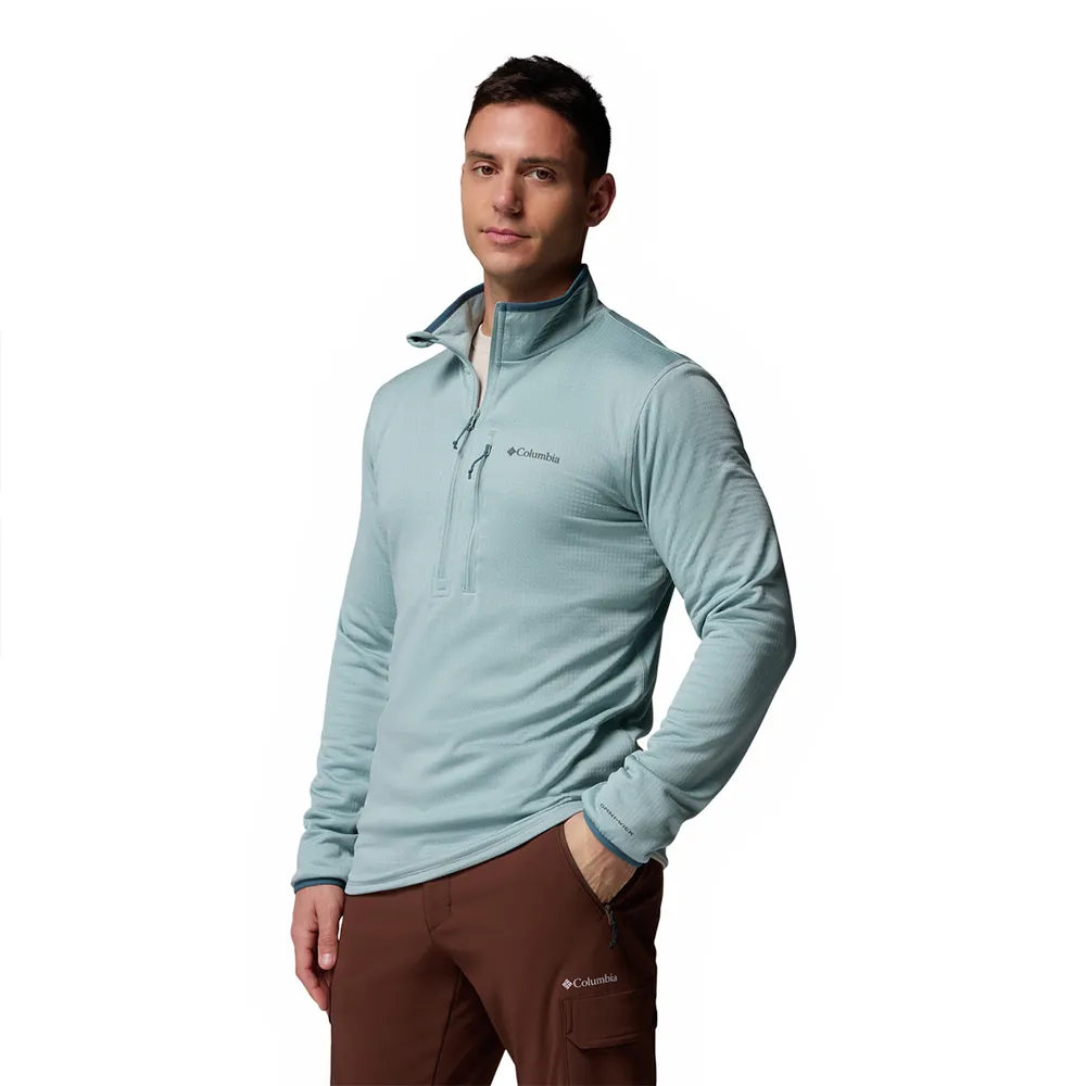 Columbia Essential Hike™ Grid Fleece Med Halv Dragkedja Columbia Essential Hike™ Grid Fleece Med Halv Dragkedja
