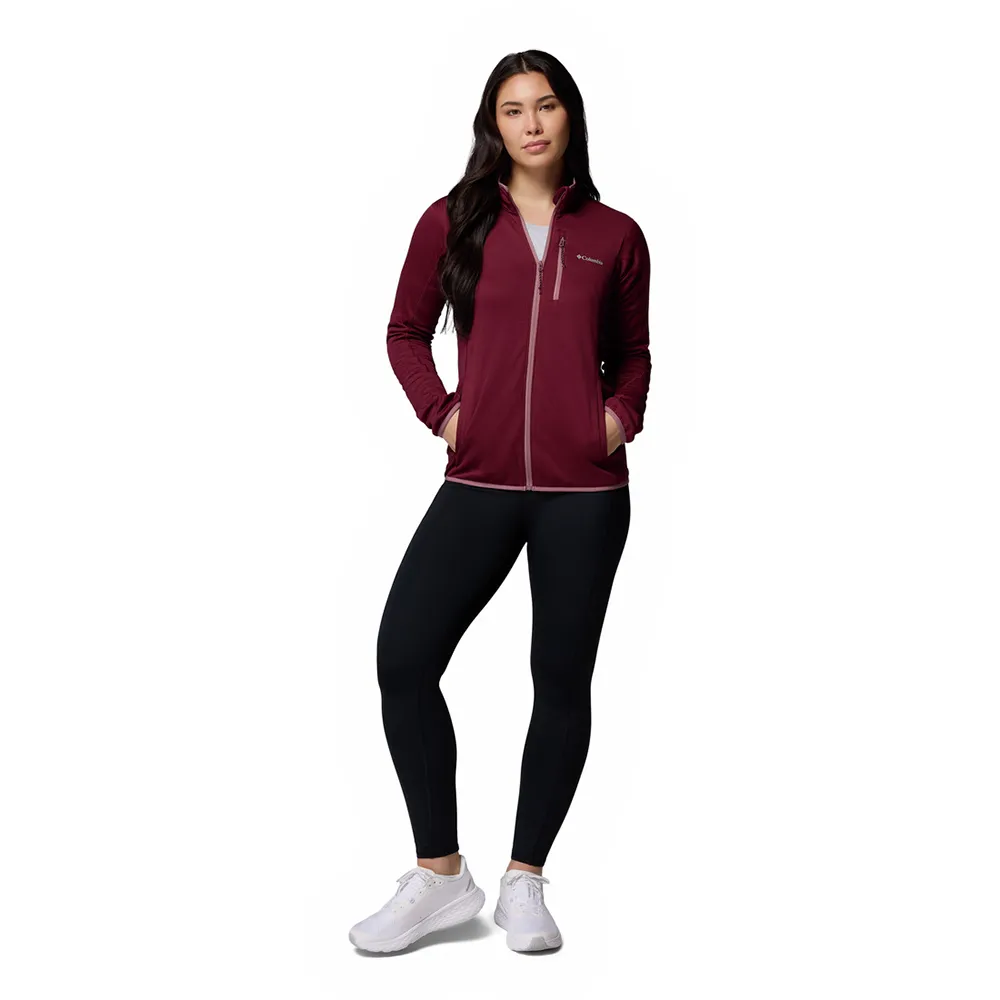 Columbia Essential Hike™ Grid Fleecejacka Med Dragkedja