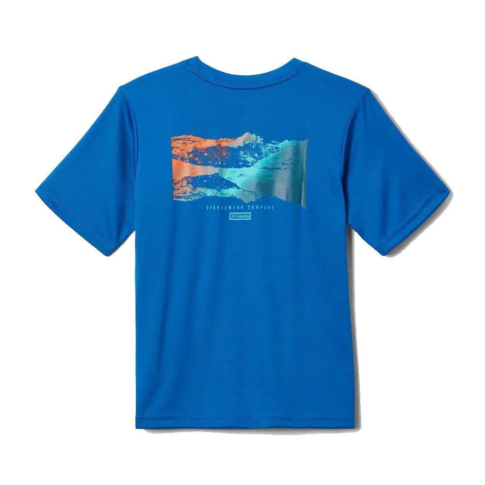 Columbia Grizzly Ridge™ Back Graphic T-shirt Med Korta ärmar, Bright indigo, 14-16Y