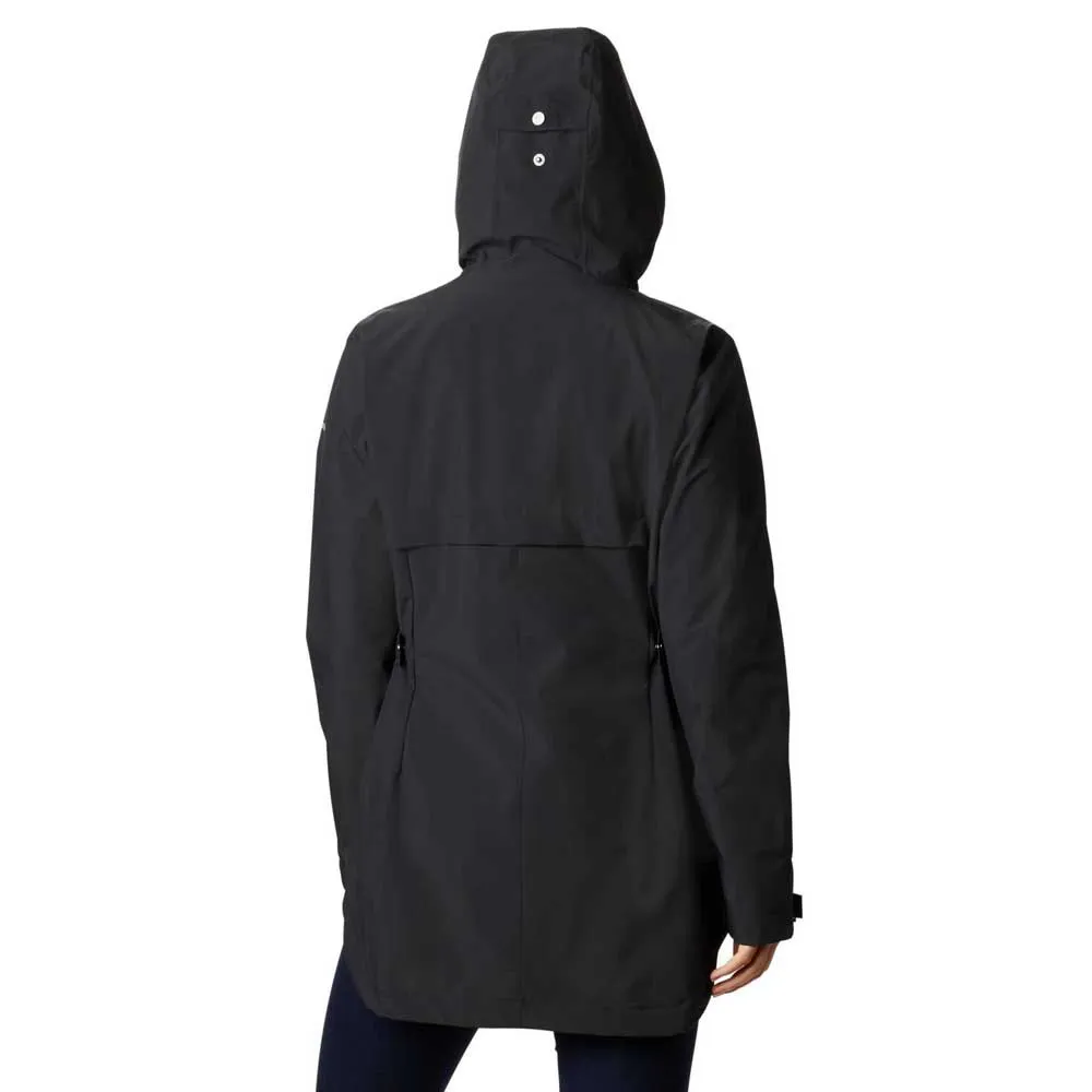 Columbia Here And There Trench Jacka, Black