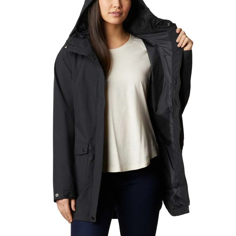 Columbia Here And There Trench Jacka, Black