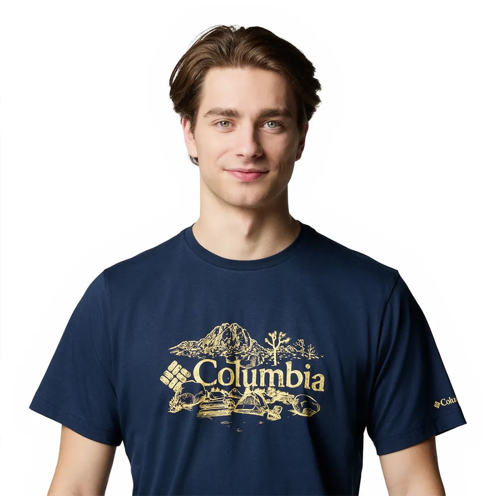 Columbia Kettle River™ T-shirt Med Korta ärmar, Collegiate navy Columbia Kettle River™ T-shirt Med Korta ärmar, Collegiate navy