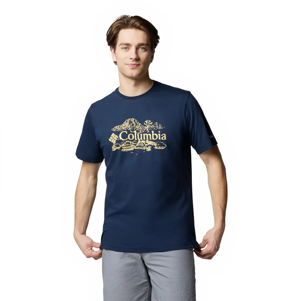 Columbia Kettle River™ T-shirt Med Korta ärmar, Collegiate navy Columbia Kettle River™ T-shirt Med Korta ärmar, Collegiate navy