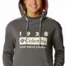 Columbia Lodge Tröja Med Huva, Charcoal heather / botanical print