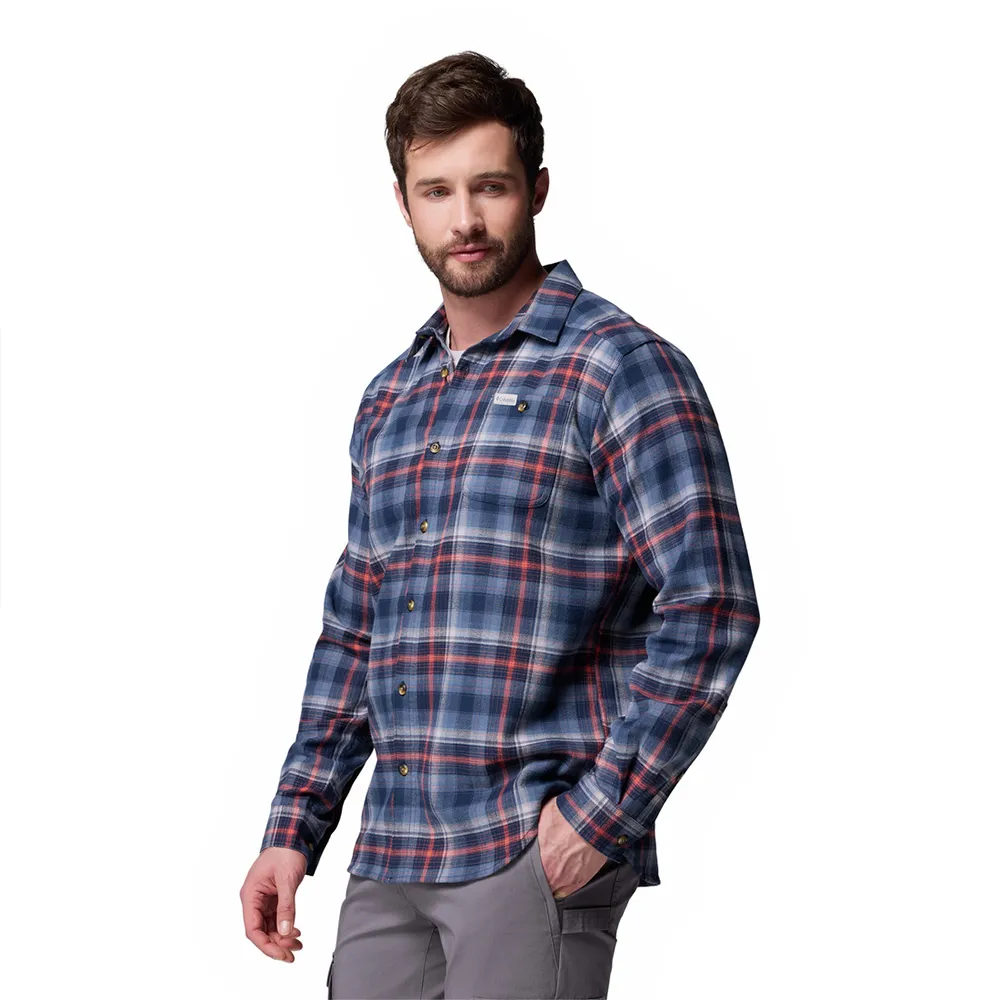 Columbia Men's Cornell Woods Flannel Long Sleeve Shirt Columbia Men's Cornell Woods Flannel Long Sleeve Shirt