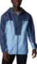 Columbia Men's Trail Traveler Windbreaker, Jet Stream, Dark Mountain