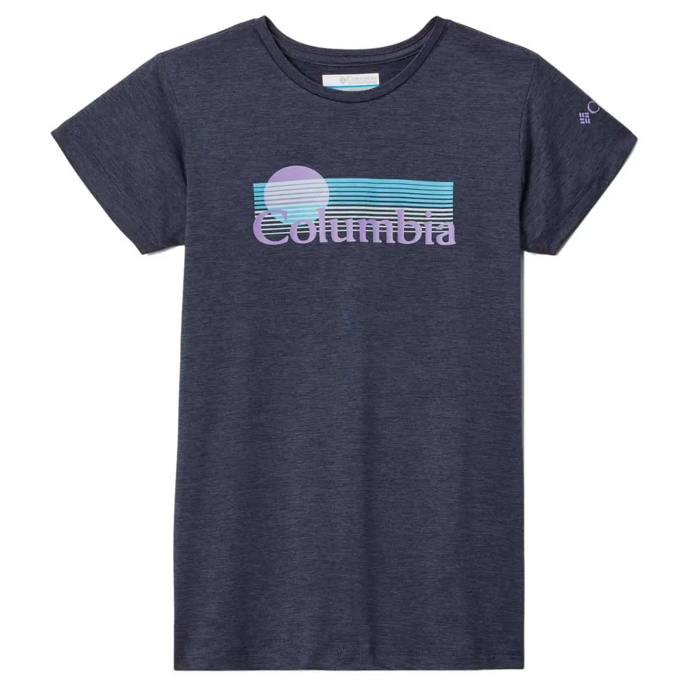Columbia Mission Peak™ Graphic T-shirt Med Korta ärmar, Nocturnal hthr, 8Y