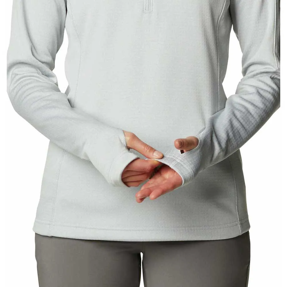 Columbia Park View™ Grid Fleece Med Halv Dragkedja