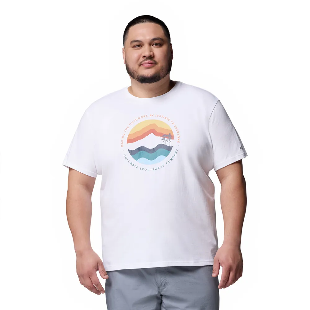 Columbia Path Lake™ Ii Plus Size T-shirt Med Korta ärmar