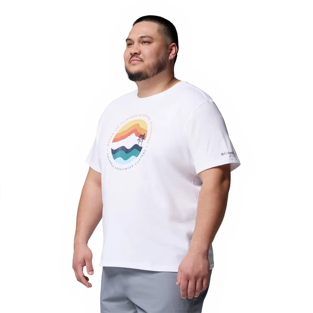 Columbia Path Lake™ Ii Plus Size T-shirt Med Korta ärmar