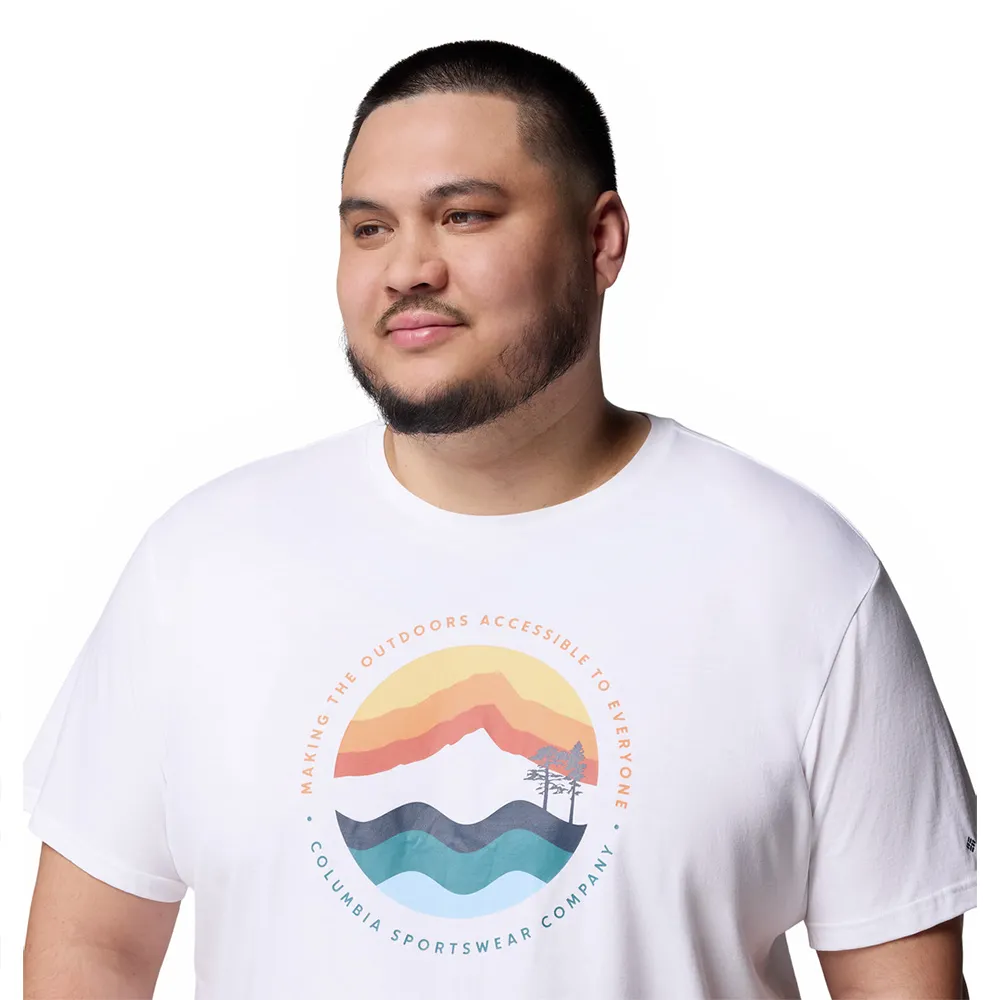 Columbia Path Lake™ Ii Plus Size T-shirt Med Korta ärmar