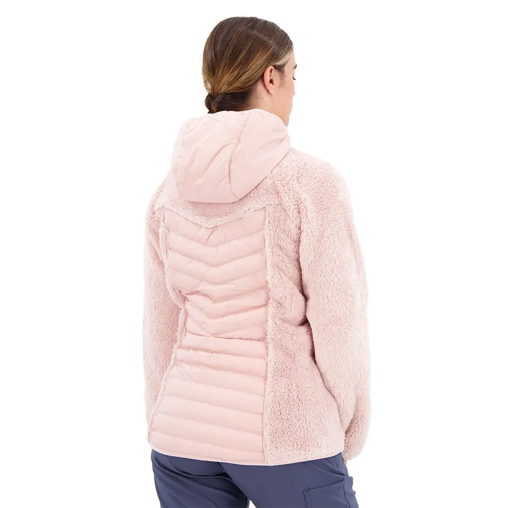 Columbia Powder Lite™ Sherpa Hybrid Fleecejacka Med Dragkedja, Dusty pink