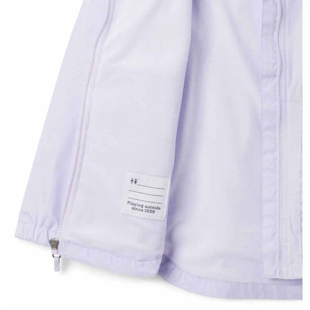 Columbia Rainy Trails™ Girls Jacka, Purple tint, 3Y