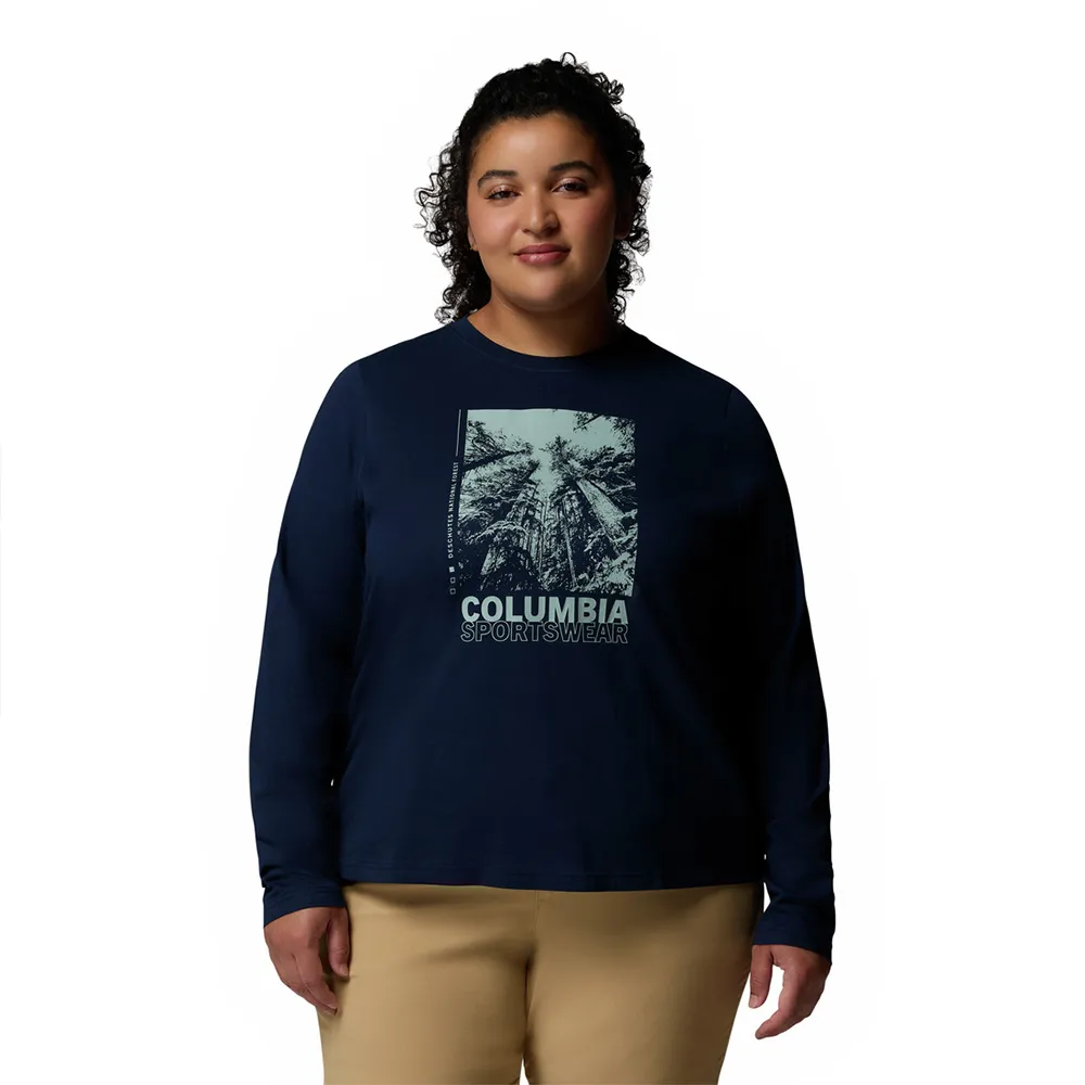 Columbia Rolling Bend™ Graphic T-shirt Med Lång ärm