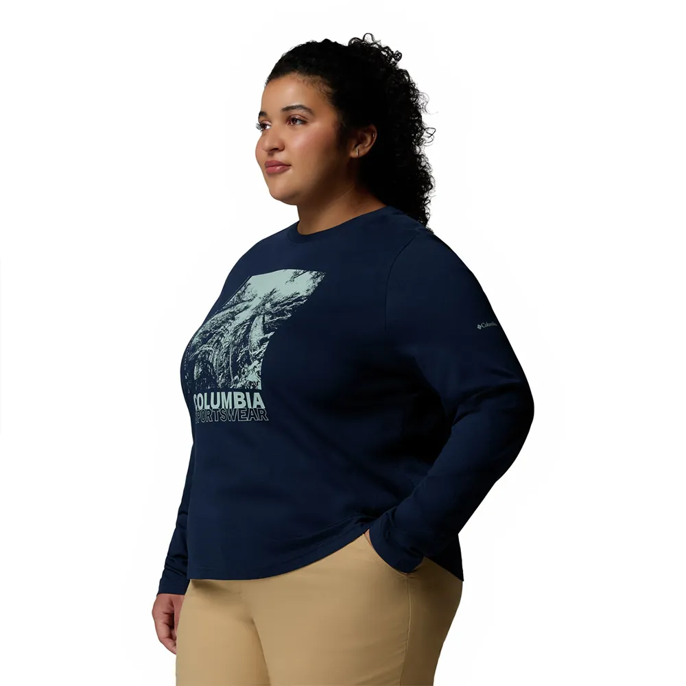 Columbia Rolling Bend™ Graphic T-shirt Med Lång ärm