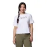 Columbia Rolling Bend™ Relaxed T-shirt Med Korta ärmar, White / outback