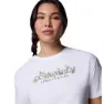 Columbia Rolling Bend™ Relaxed T-shirt Med Korta ärmar, White / outback