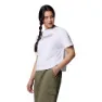 Columbia Rolling Bend™ Relaxed T-shirt Med Korta ärmar, White / outback