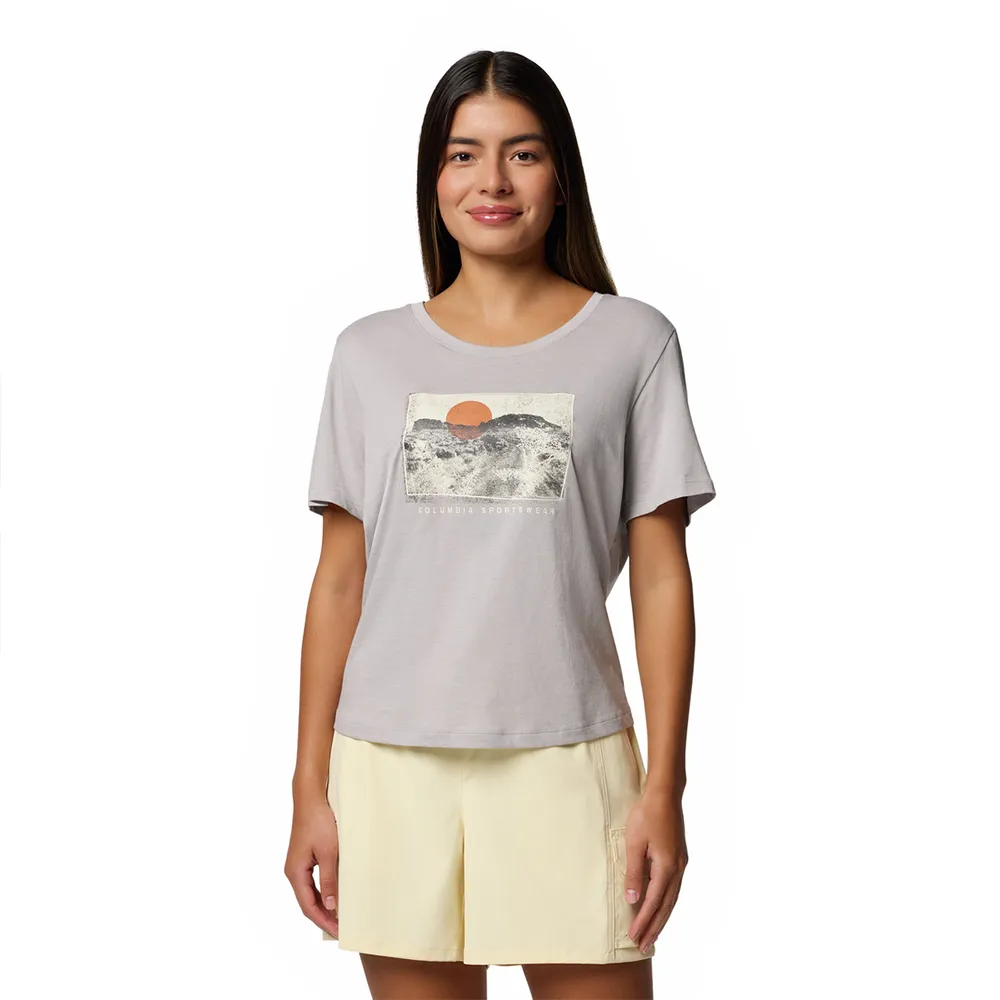 Columbia Ruby Springs™ T-shirt Med Korta ärmar, Grey Columbia Ruby Springs™ T-shirt Med Korta ärmar, Grey