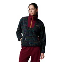 Columbia Sequoia Grove™ Printed Fleece Med Halv Dragkedja