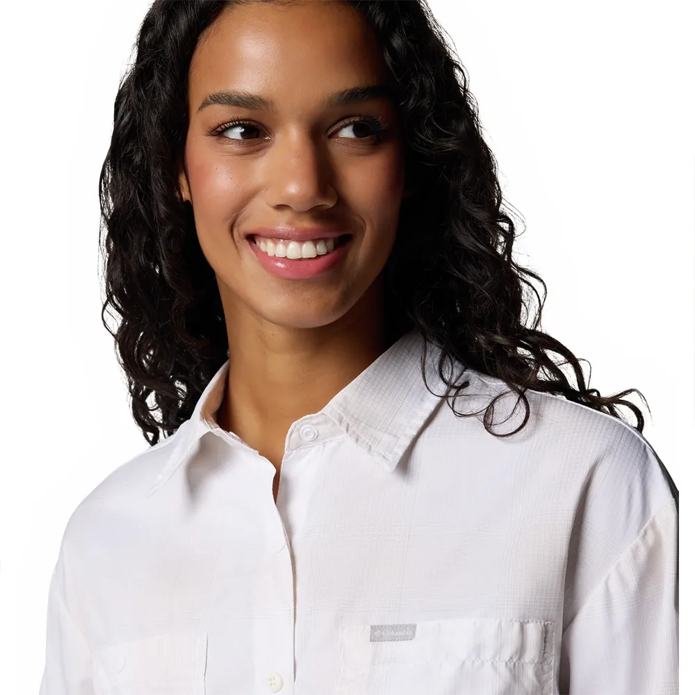 Columbia Silver Ridge Utility™ Patterned Skjorta Med Långa ärmar