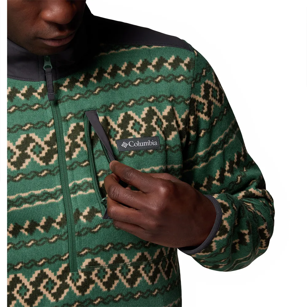 Columbia Sweater Weather™ Printed Ii Fleece Med Halv Dragkedja
