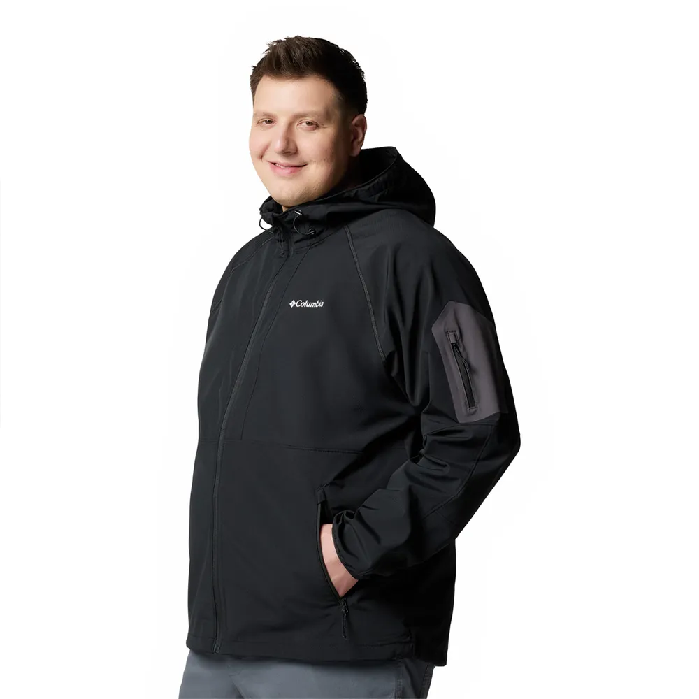 Columbia Tall Heights™ Ii Plus Size Softshelljacka