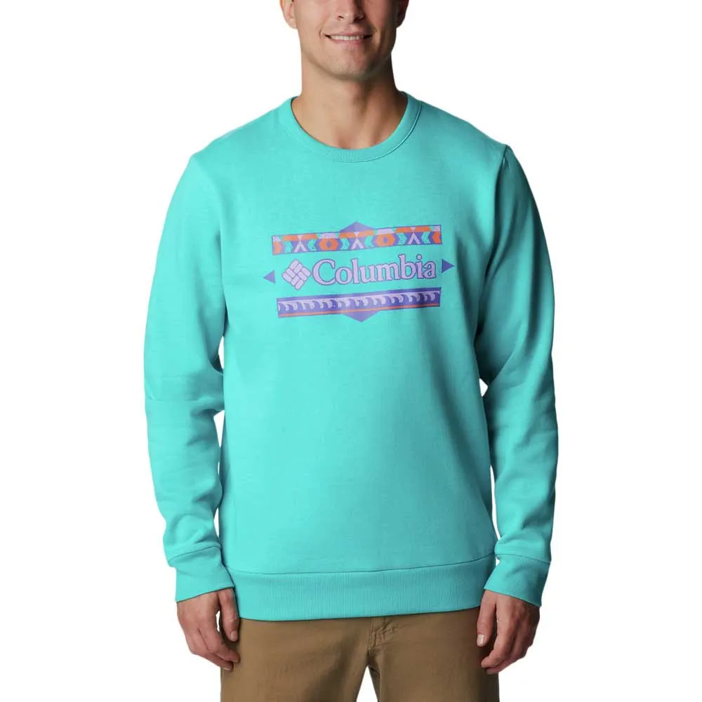 Columbia Tumalo Creek™ Crew Tröja, Bright aqua / bordered csc