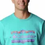 Columbia Tumalo Creek™ Crew Tröja, Bright aqua / bordered csc