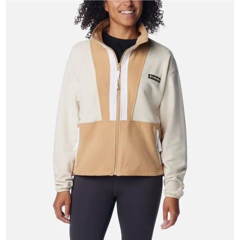 Columbia W Back Bowl Fleece, Chalk/canoe/white Columbia W Back Bowl Fleece, Chalk/canoe/white