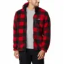 Columbia Winter Pass™ Print Fleecejacka Med Dragkedja, Red