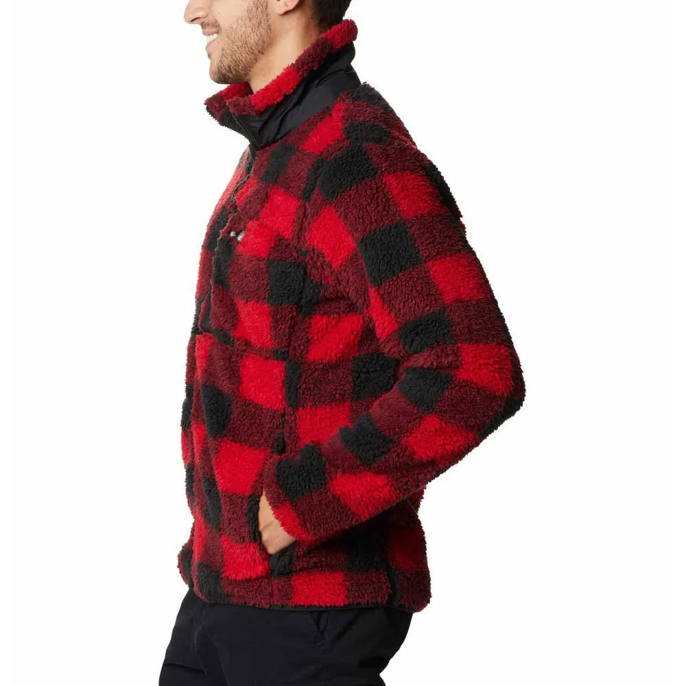Columbia Winter Pass™ Print Fleecejacka Med Dragkedja, Red