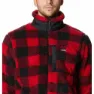 Columbia Winter Pass™ Print Fleecejacka Med Dragkedja, Red
